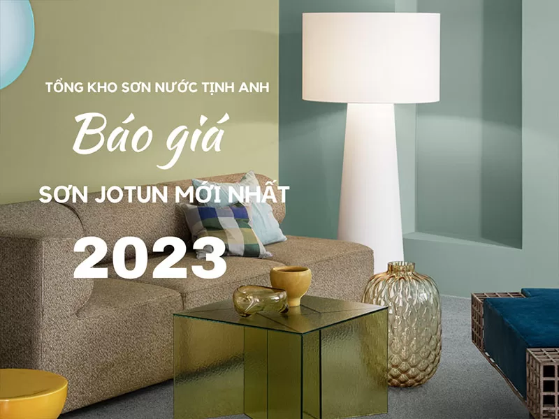 báo giá sơn Jotun mới nhất 123