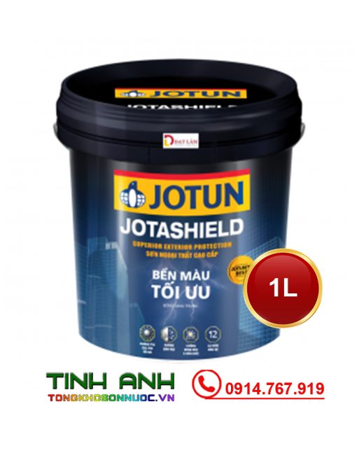 Sơn Jotun Jotashield bền màu tối ưu lon 1L