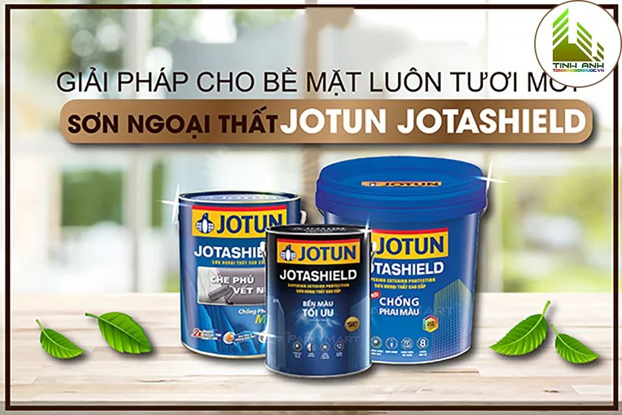 Sơn nước ngoại thất Jotun Jotashield chống phai màu mới lon