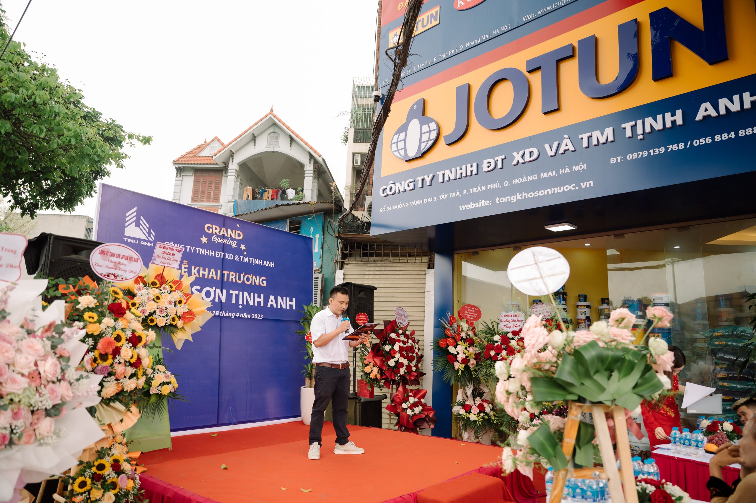 Cửa hàng sơn Jotun tại Hoàng Mai - Tịnh Anh 4 