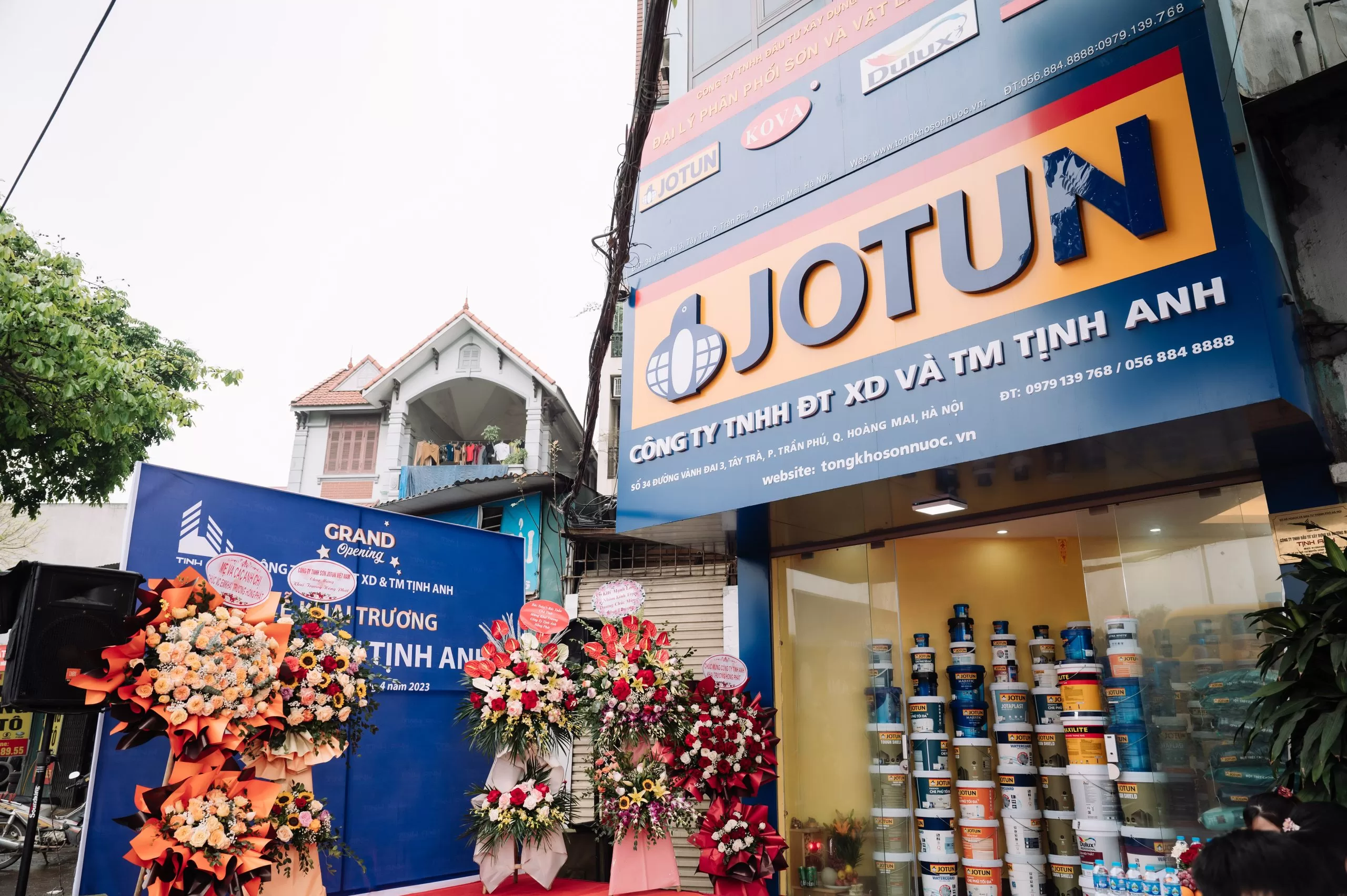 Cửa hàng sơn Jotun tại Hoàng Mai - Tịnh Anh