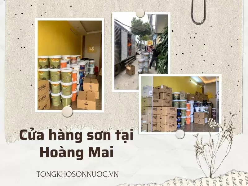 Cửa hàng sơn tại Hoàng Mai _Tongkhosonnuoctinhanh