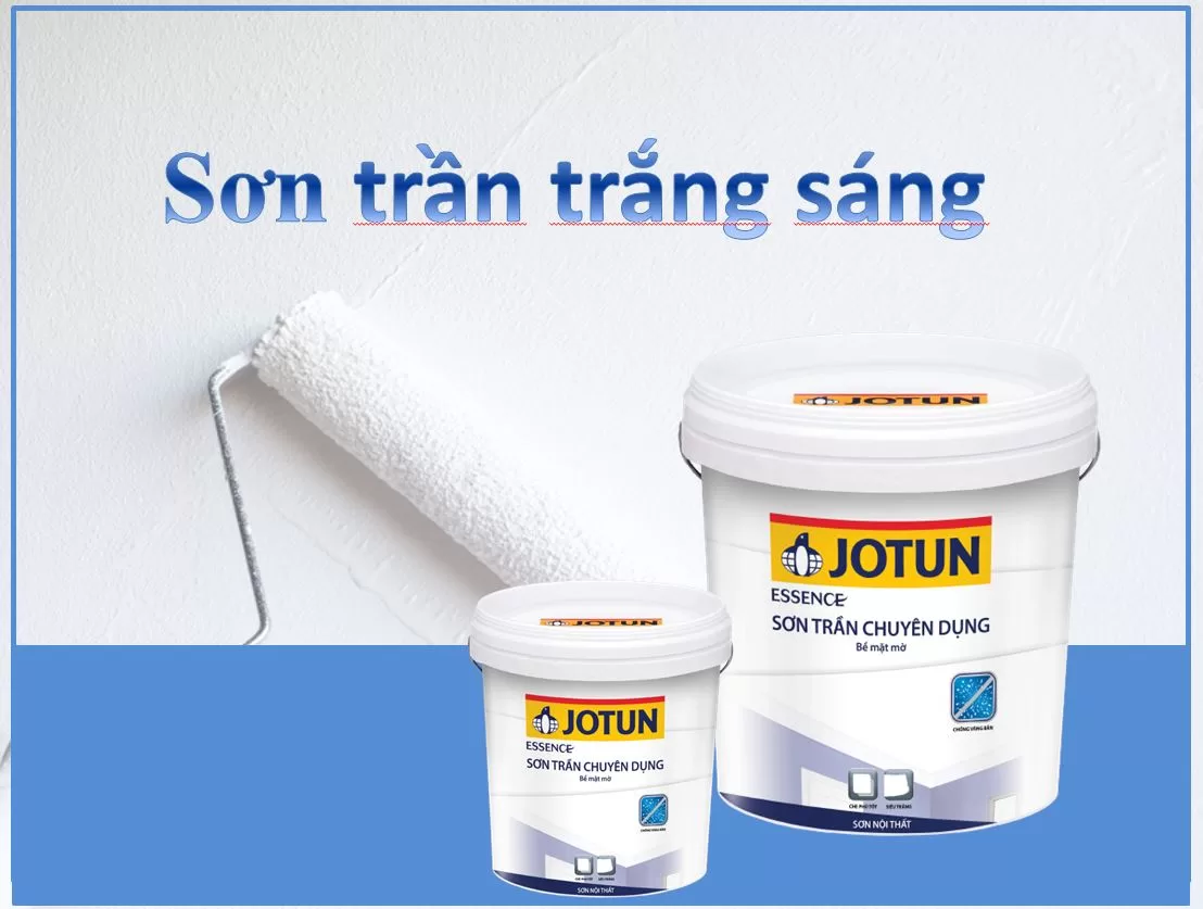 Sơn Jotun Essence Trắng trần chuyên dụng 17L 1