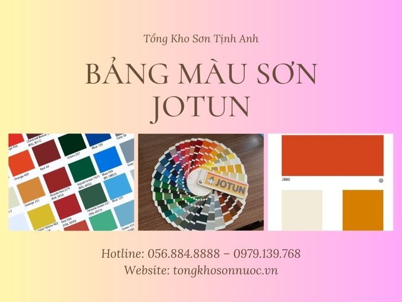 Bảng màu sơn Jotun _ Tongkhosontinhanh