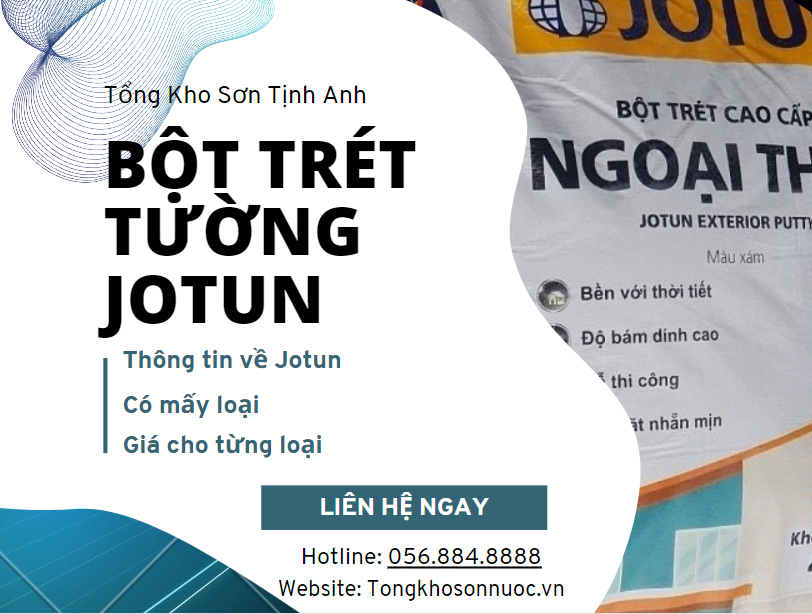 bột trét tường Jotun _ Tongkhosontinhanh