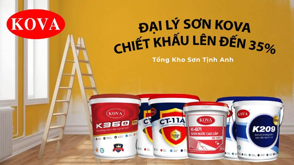 Chiết khấu sơn Kova _ tongkhosontinhanh