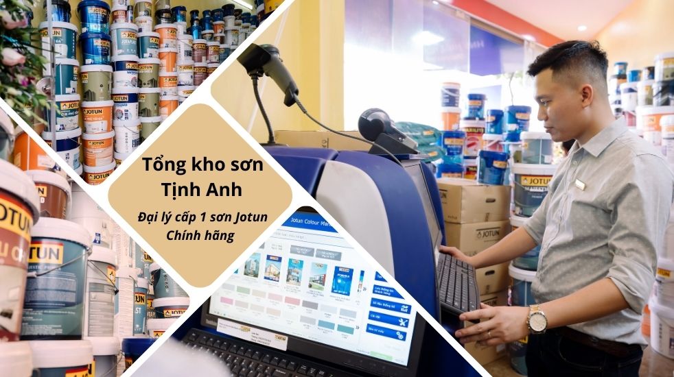 Tổng Kho Sơn Tịnh Anh đơn vị cung cấp sơn Jotun uy tín chuyên nghiệp, chiết khấu cao