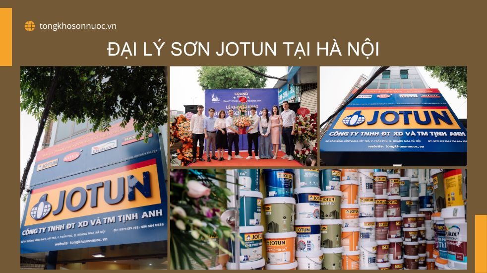 đại lý sơn Jotun tại Hà Nội - Tổng kho sơn Tịnh Anh