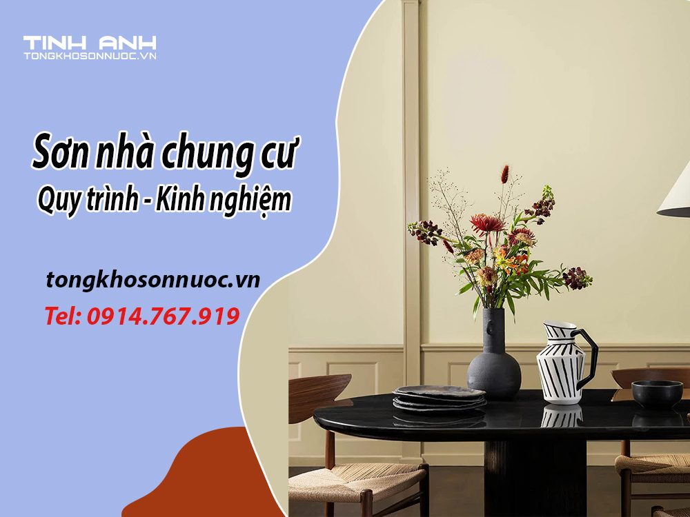 Sơn nhà chung cư - Tổng kho sơn Tịnh Anh