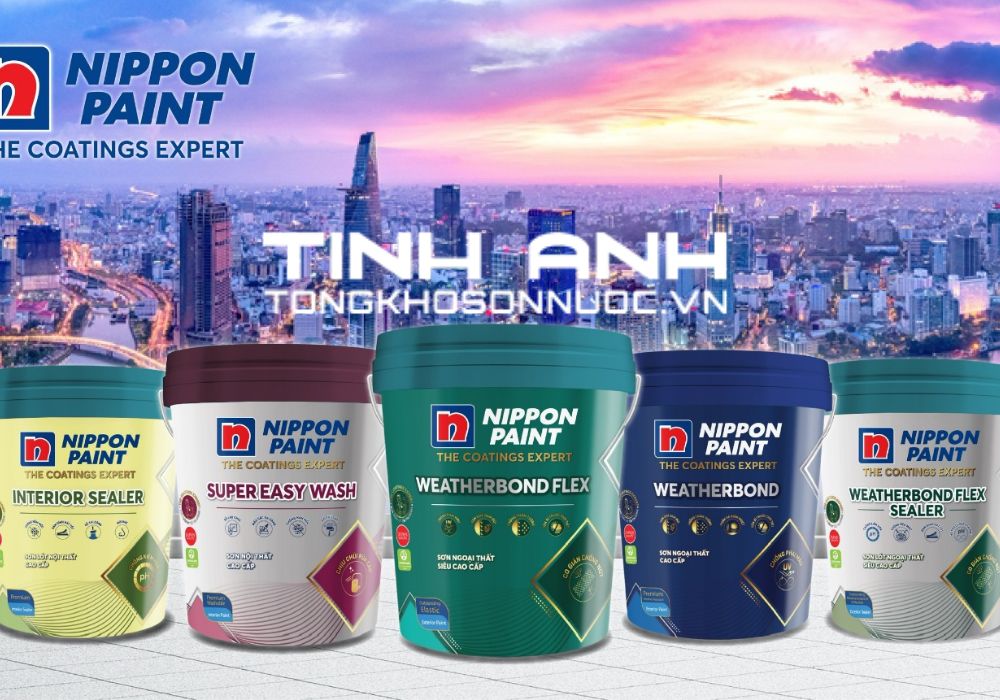 sơn Nippon-top 10 loại sơn bền màu nhất hiện nay