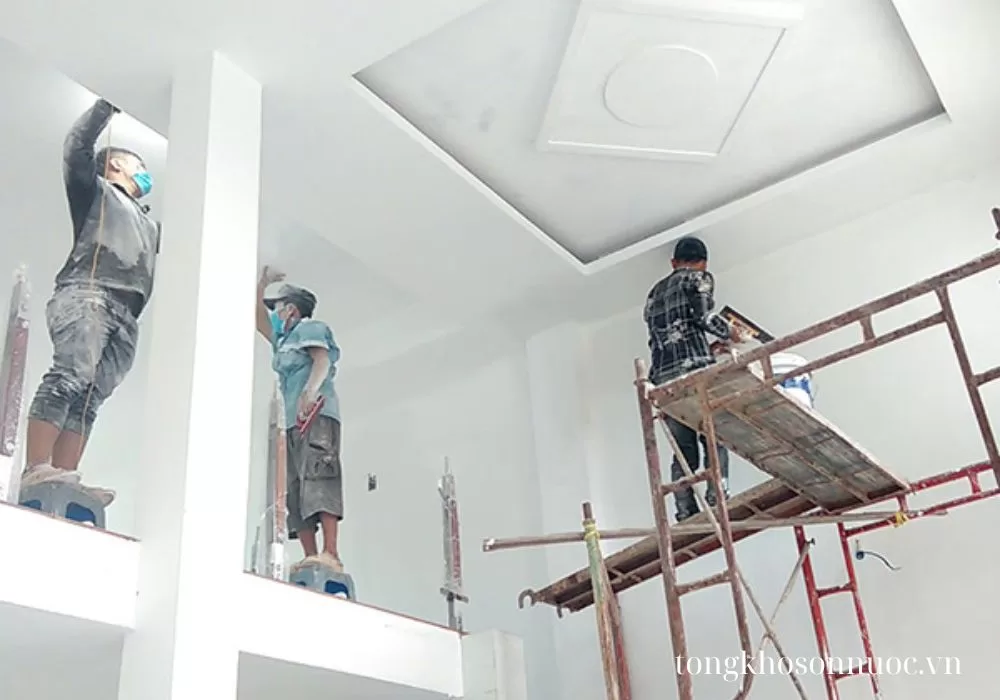 2. Câu hỏi thường gặp khi thi công sơn nhà-tongkhosonnuoc.vn