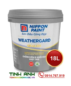 Sơn Nippon lót ngoại thất WeatherGard Sealer thùng 18L