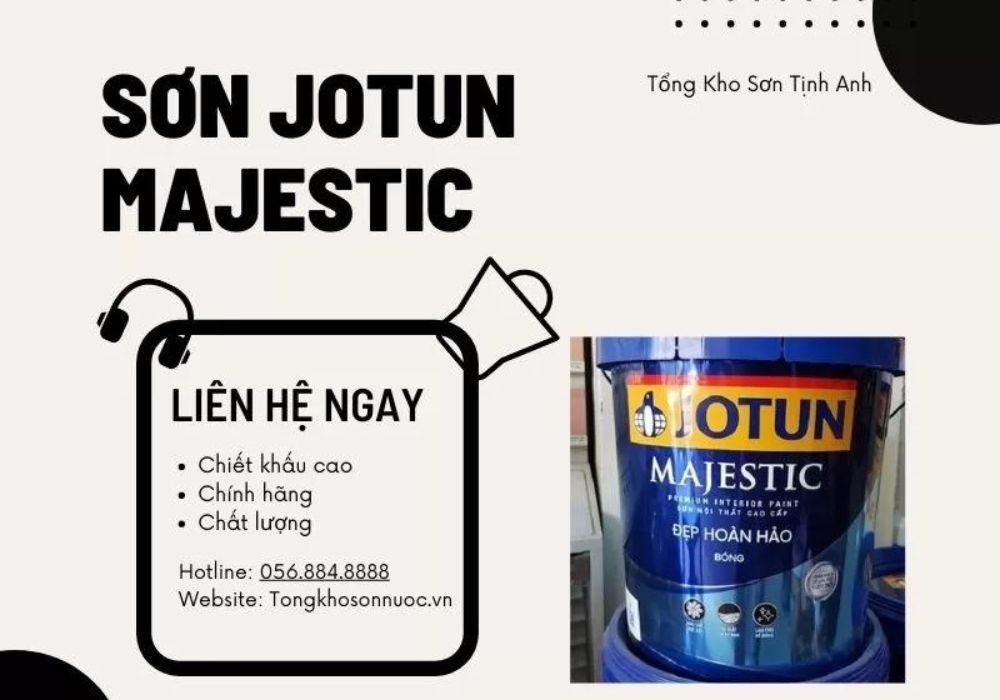 Sơn phủ nội thất cao cấp Jotun