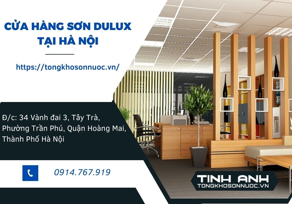 Cửa hàng sơn Dulux tại Hà Nội -tongkhosonnuoc.vn