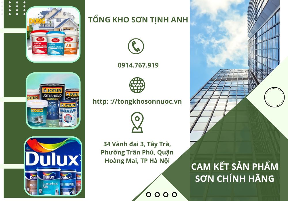 Giới thiệu tổng kho sơn Tịnh Anh