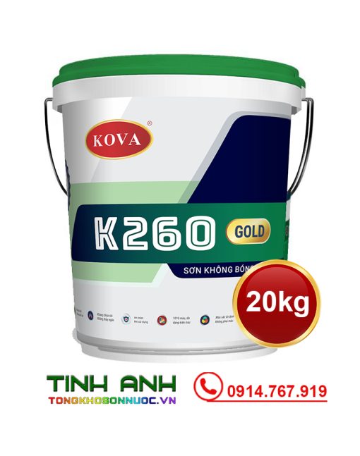 Sơn Kova K260 - GOLD thùng 20kg