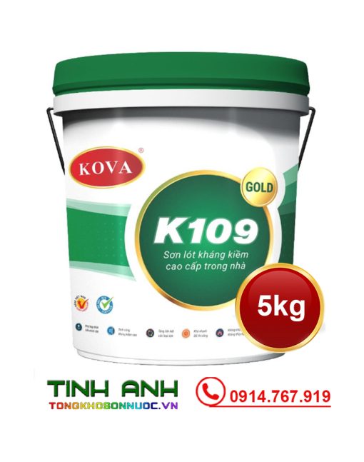 Sơn laót nội thất Kova K109-GOLD Lon 5kg