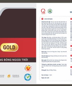 Sơn Kova K261-GOLD sơn không bóng ngoài trời Thùng 20kg banner