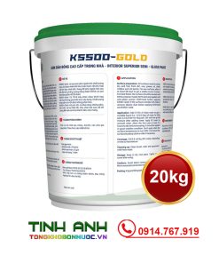 Sơn Kova K5500-GOLD Thùng 20kg mặt sau