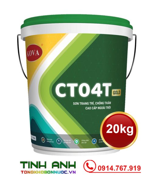 Sơn Kova CT04T-GOLD Thùng 20kg