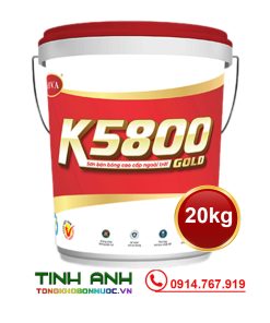 Sơn Kova K5800-GOLD thùng 20kg mặt trước