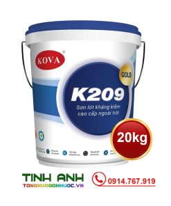 Sơn lót Kova K209-GOLD thùng 20kg mặt trước