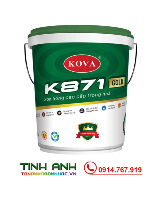 Sơn Kova K871-GOLD thùng 20 kg