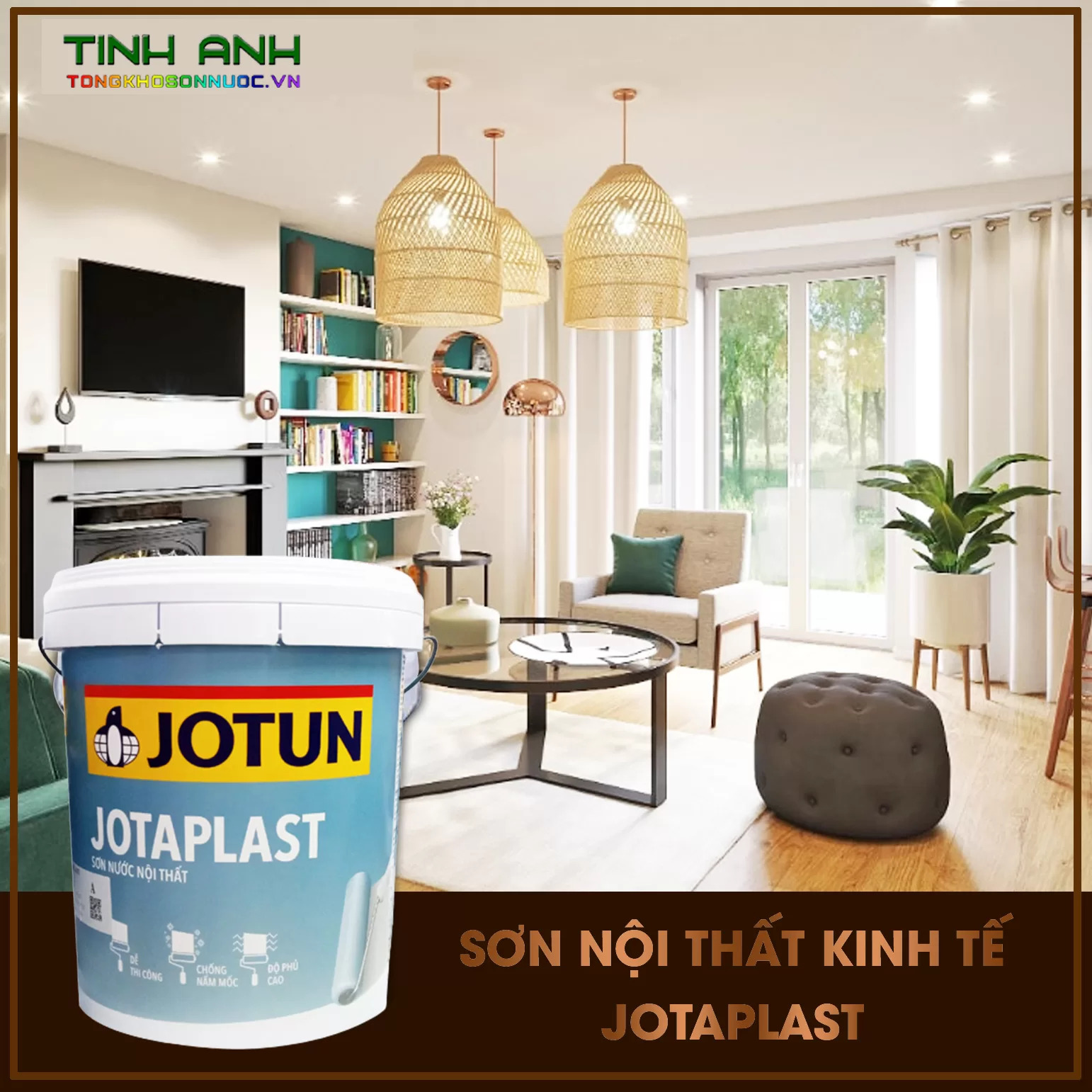 Sơn Jotun bán chạy nhất - Tổng kho sơn Tịnh Anh 11