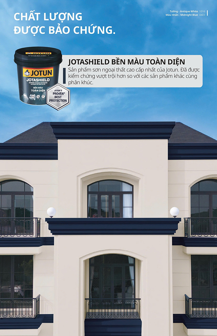 Bảng màu Jotun Jotashield bền màu toàn diện 2024 - 4