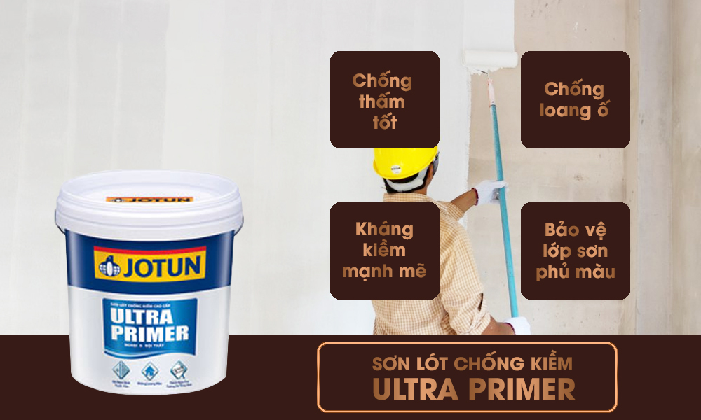 Giá 1 thùng sơn Jotun 18l - Ultra Primer 