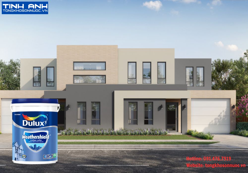 Sơn Dulux ngoài trời - Tổng kho sơn Tịnh Anh 1