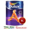 Sơn nội thất Dulux Ambiance 5in1 Diamond Glow Siêu bóng - 66AB Lon 5L - tongkhosonnuoc