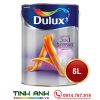 sơn nội thất Dulux Ambiance 5in1 Superflexx bóng mờ Z611 lon 5L