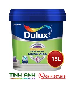 Sơn nội thất Dulux EasyClean chống bám bẩn kháng virus bề mặt bóng - E017B 15L