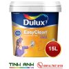 Sơn nội thất Dulux EasyClean lau chùi vượt trội kháng virus bề mặt bóng - 99AB 15L