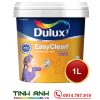 Sơn nội thất Dulux EasyClean lau chùi vượt trội kháng virus bề mặt bóng - 99AB 1L