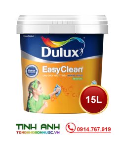 Sơn nội thất Dulux EasyClean lau chùi vượt trội kháng virus bề mặt mờ - 99A 15L