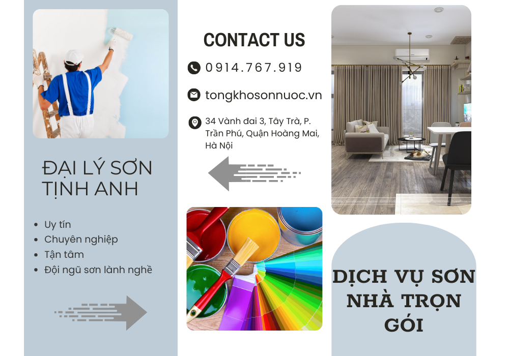 Dịch vụ sơn nhà trọn gói