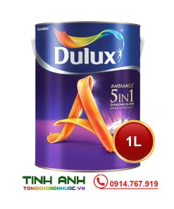 sơn nội thất Dulux Ambiance 5in1 Diamond Glow Siêu bóng - 66AB lon 1L - Tịnh Anh