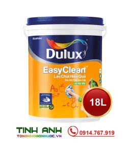 sơn nội thất Dulux EasyClean lau chùi hiệu quả bề mặt mờ - A991 thùng 18L