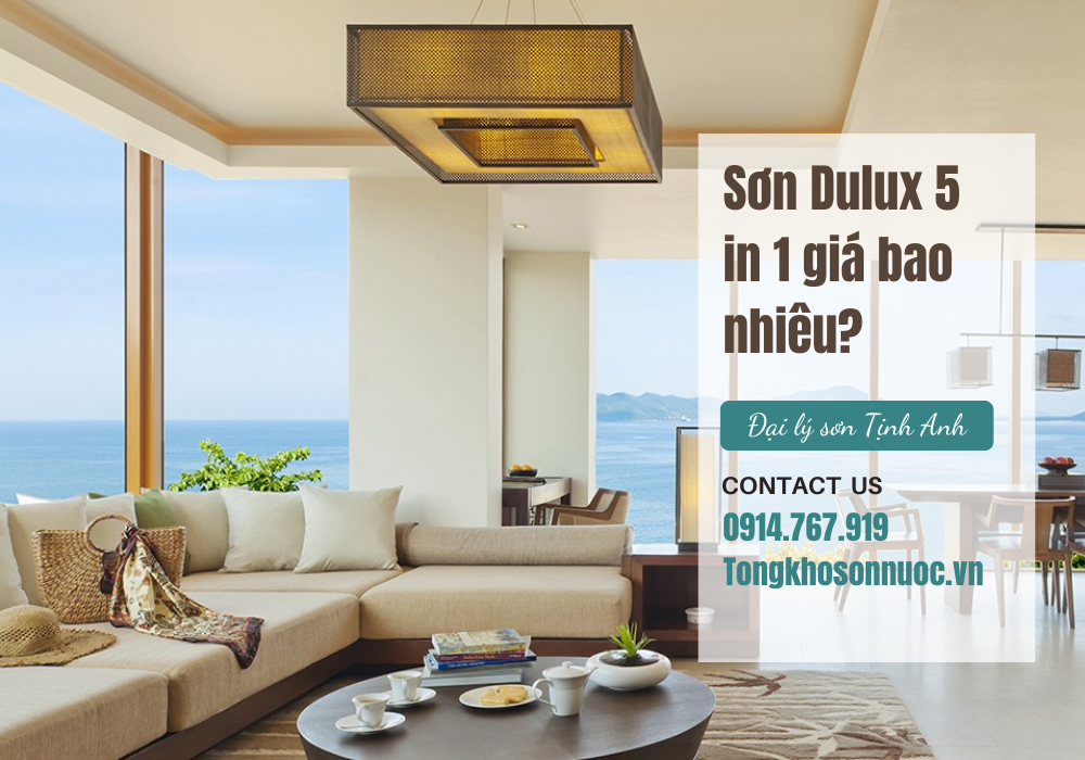 "Sơn Dulux 5 in 1 giá bao nhiêu? - ava