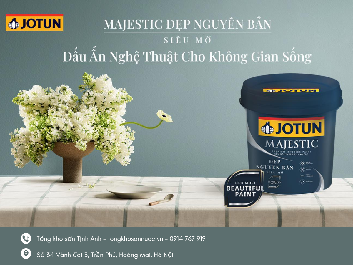 Sơn Majestic đẹp nguyên bản