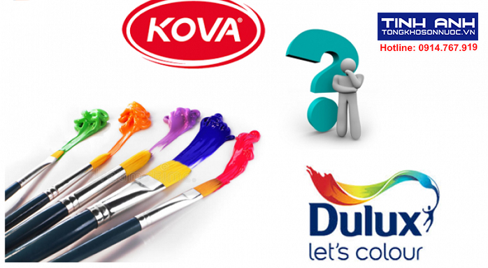 So sánh sơn Dulux và Kova - 1