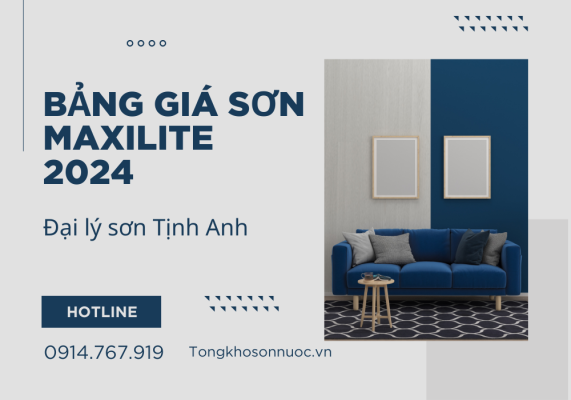 Bảng giá sơn Maxilite 2024 -ava