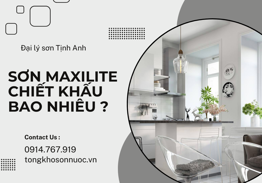 Sơn Maxilite chiết khấu bao nhiêu - ava