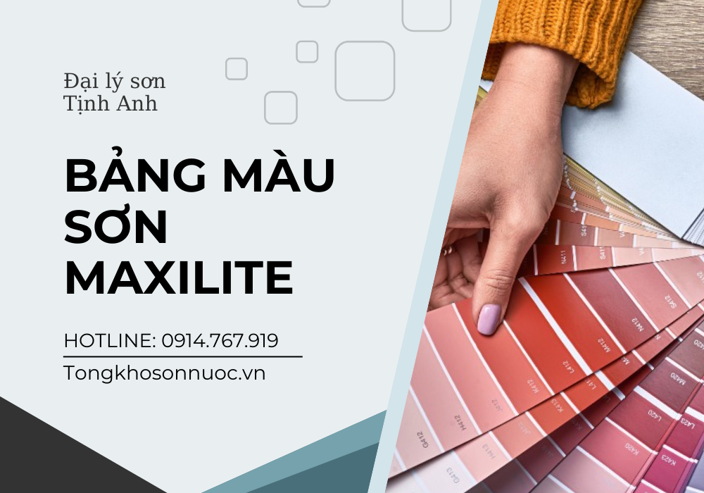 Bảng màu sơn Maxilite - ava