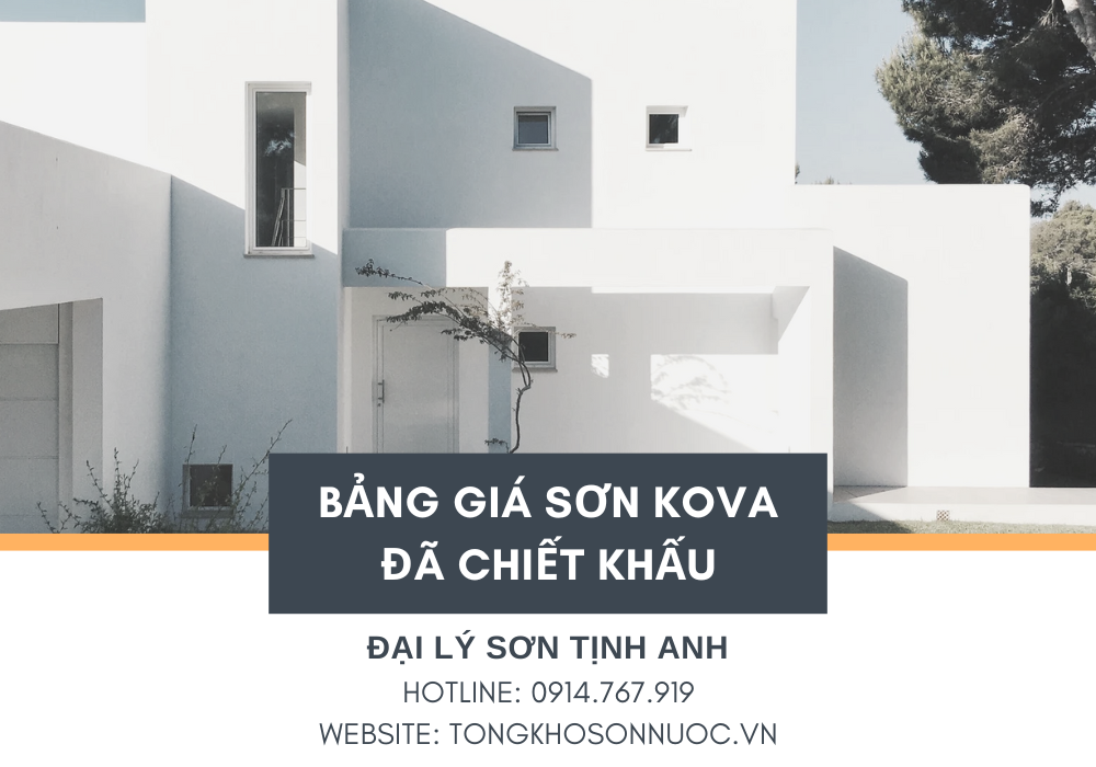 Bảng giá sơn Kova đã chiêt khấu -ava