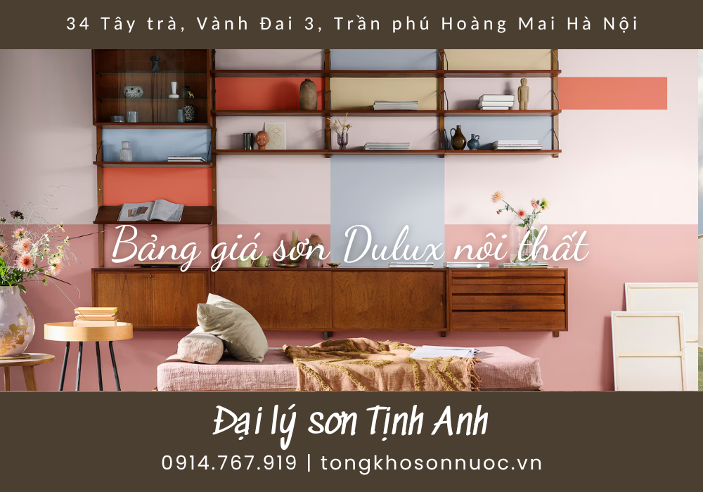 bảng giá sơn Dulux nội thất