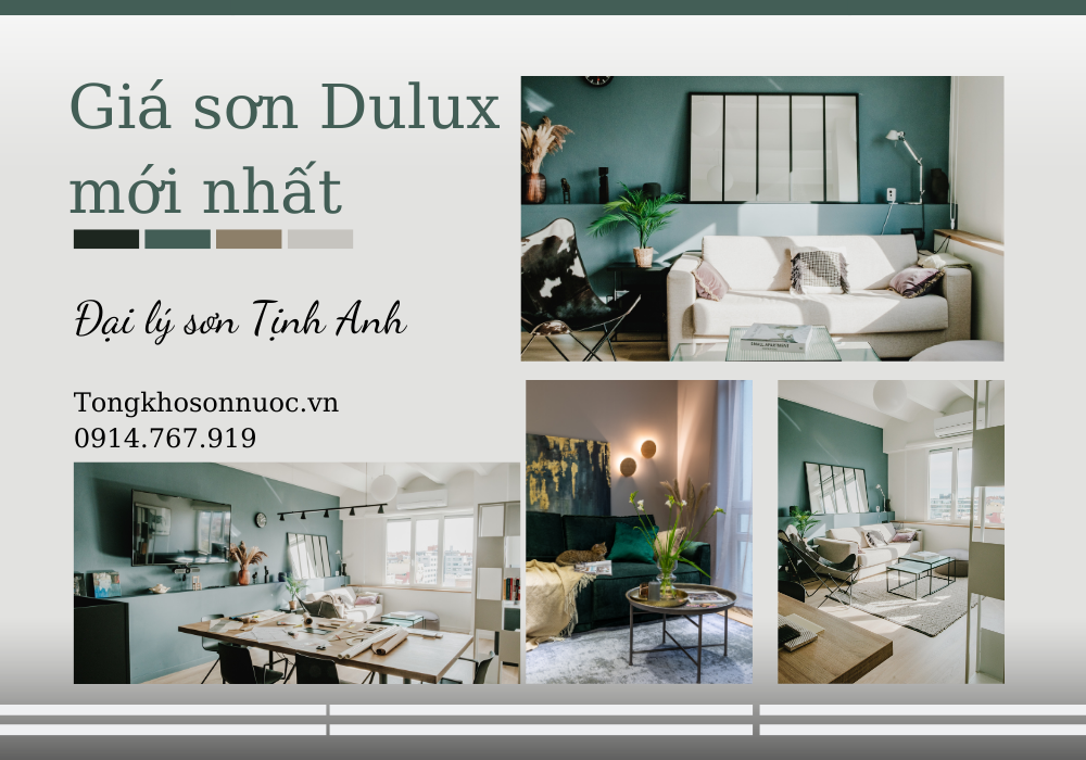 Giá sơn Dulux mới nhất - ava