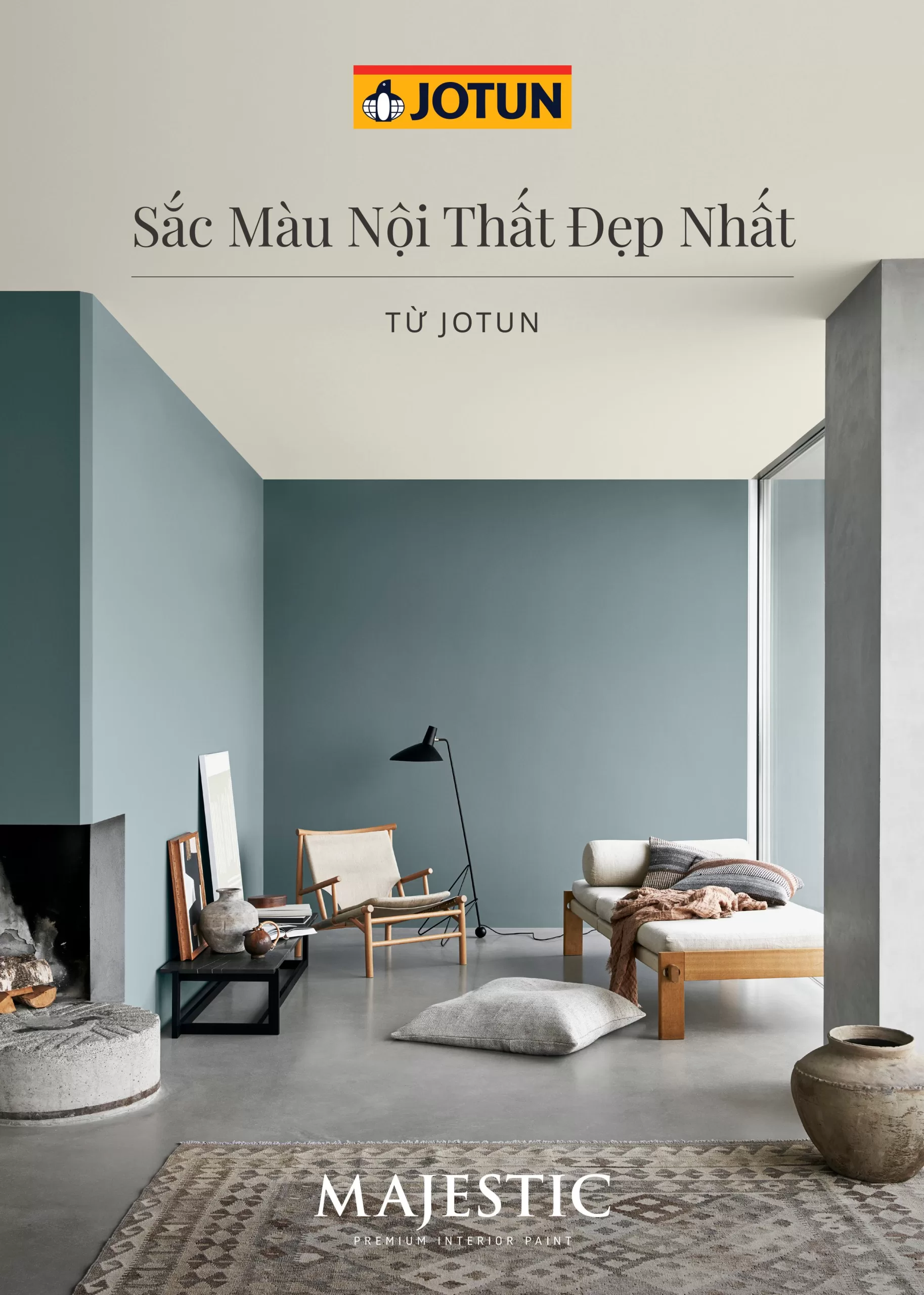 Bảng màu nội thất sơn Jotun majestic